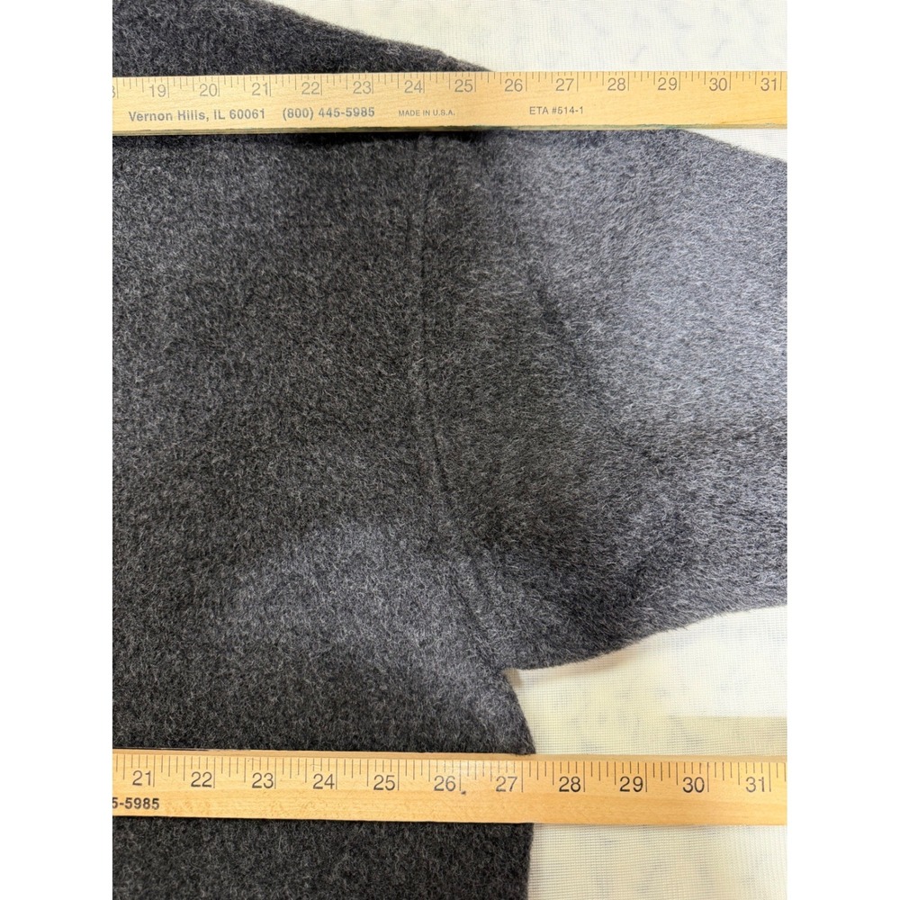 Peruvian Link Alpaca Collection Mens XXL Charcoal Gray Full Zip Jacket Made Peru - Picture 4 of 11